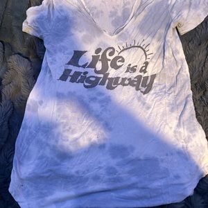 🤍"Life is a highway" shirt